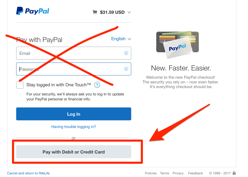 Check Out With PayPal (or not) – Freshtix Support